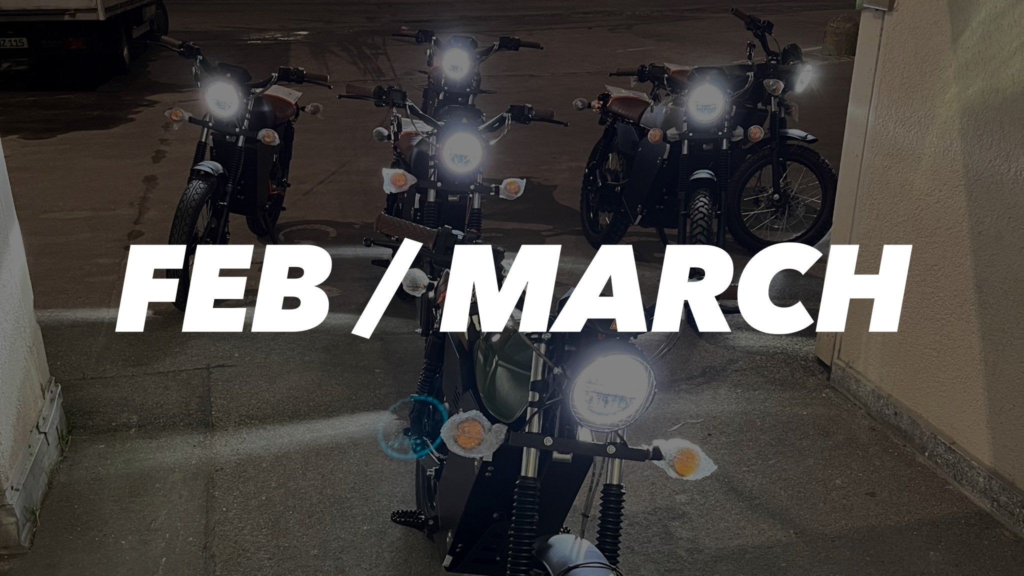 March Update - Black Tea Motorbikes