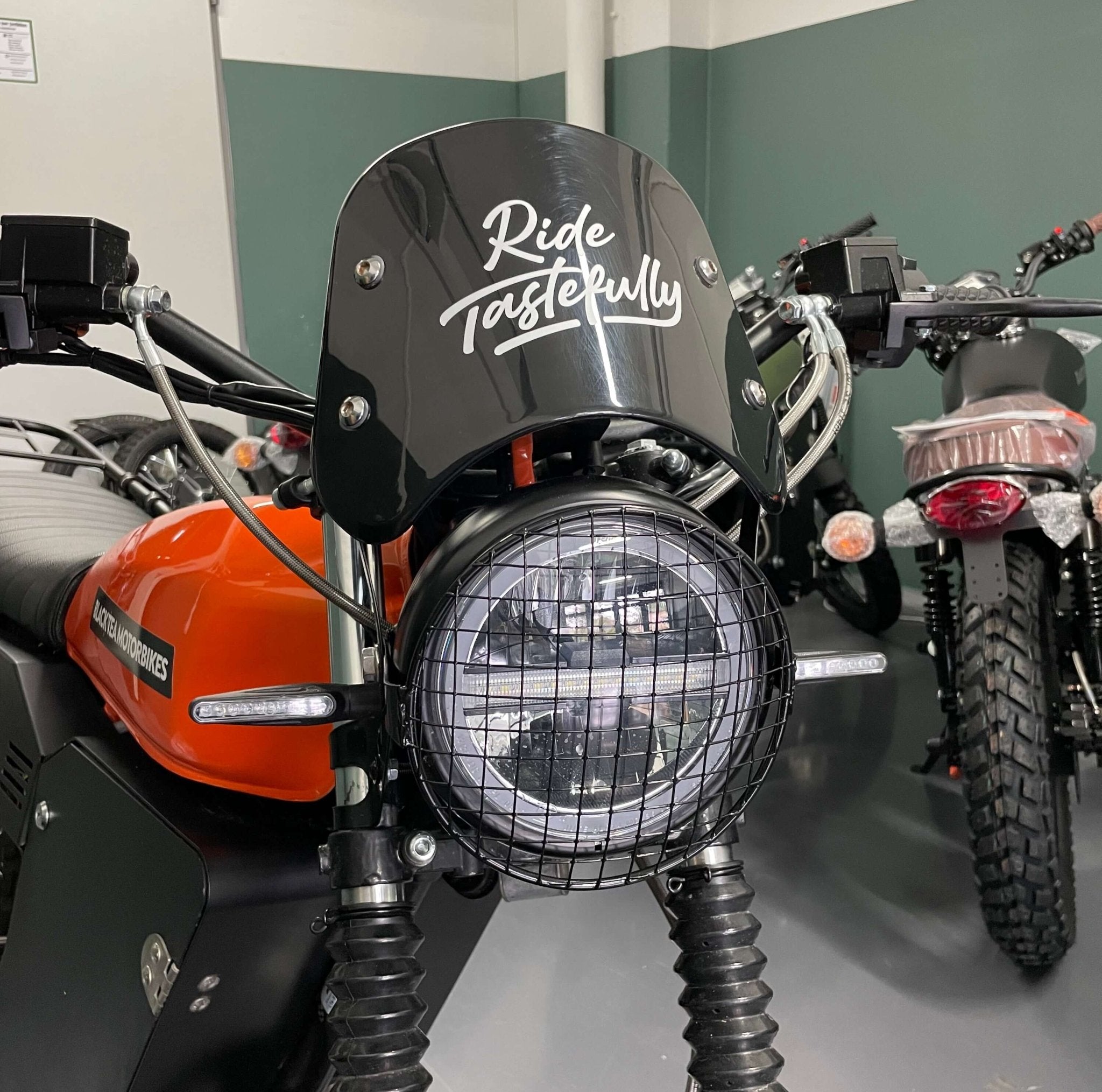 Sticker Set - Black Tea Motorbikes - Elektromotorräder hergestellt in Deutschland