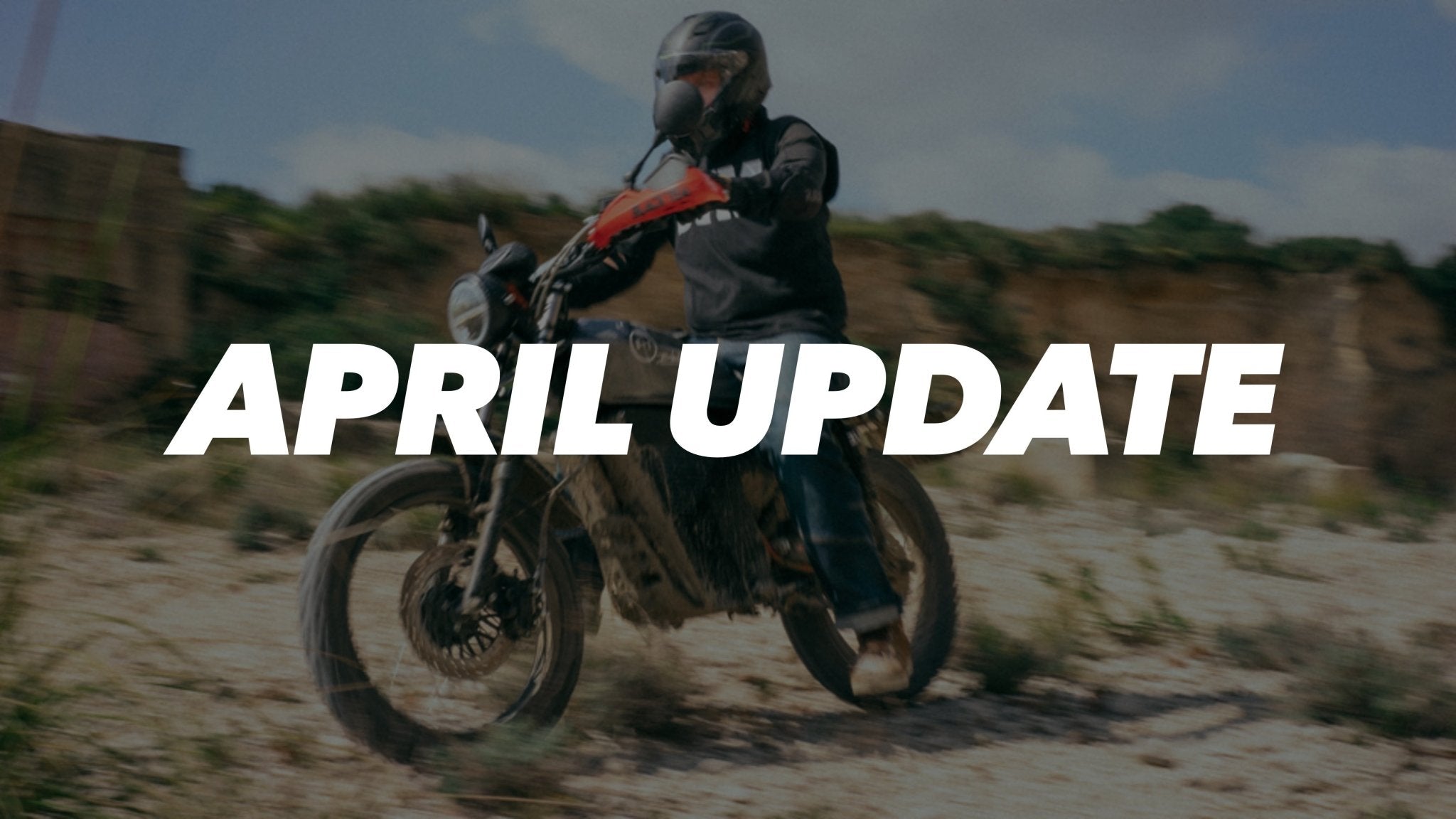 April Update - Black Tea Motorbikes