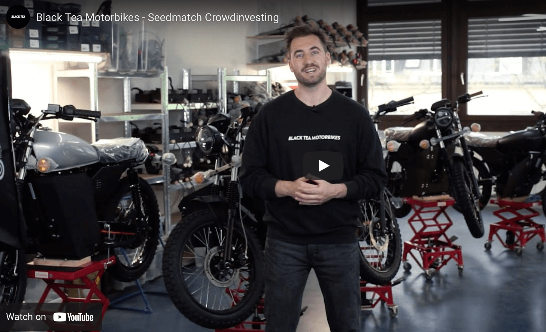 Crowdinvesting on Seedmatch - Black Tea Motorbikes