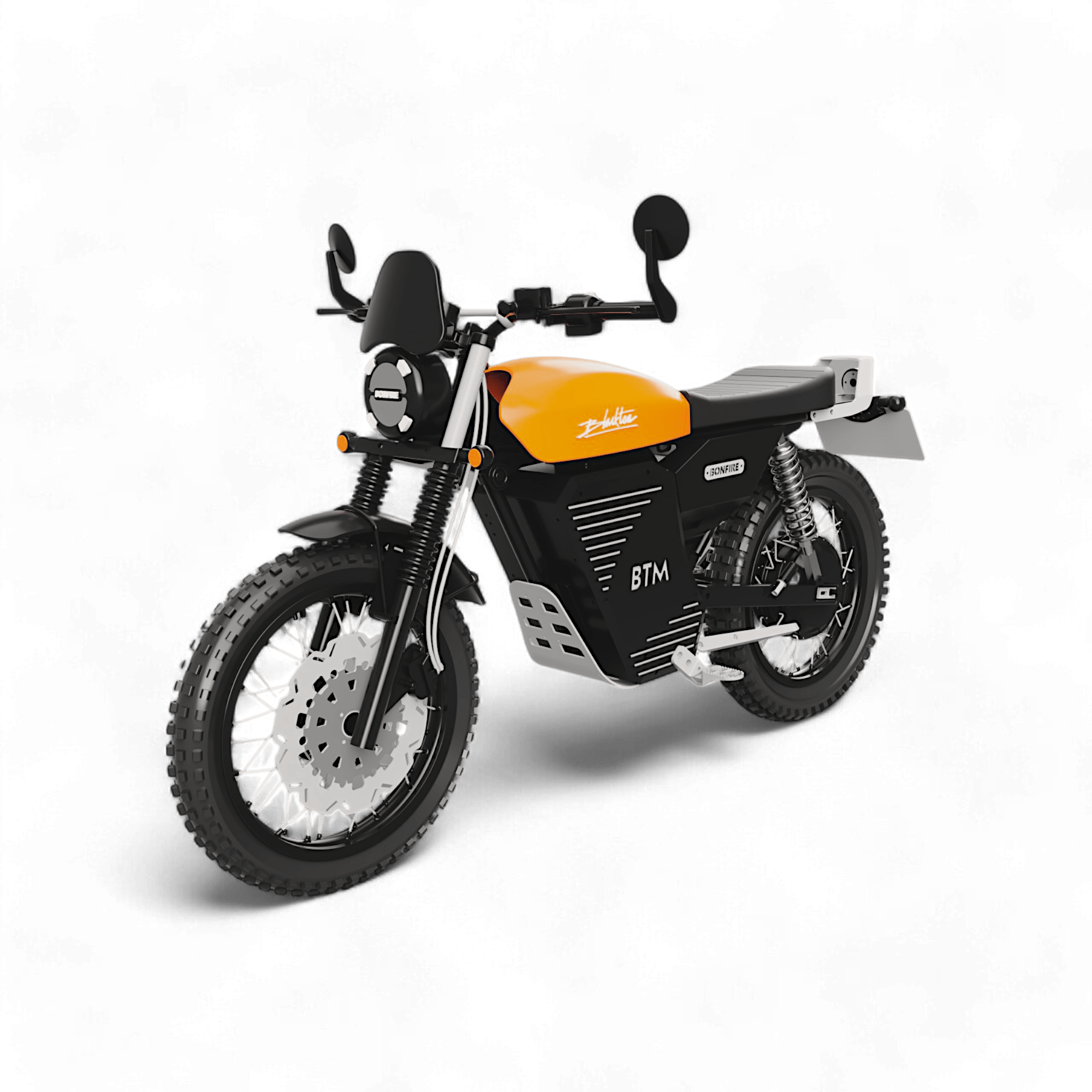 Bonfire - Black Tea Motorbikes - Electric motorcycles made in Germany